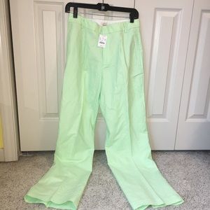 NWT J. Crew Green Trousers